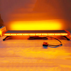 Barra de Luz LED de Advertencia Mejorada de 47" 120cm para Autos y Camiones, Luz Estroboscópica Multifunción de Emergencia para Techo, Asesor de Tráfico EcoSport - Product Image 4