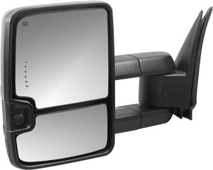 Rétroviseur de remorquage électrique pour 2003-2006 Chevrolet Silverado Suburban Tahoe/GMC Sierra Yukon Rétroviseur convexe LED dégagement - Product Image 5