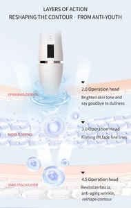 เครื่องยกกระชับใบหน้าสองชั้นขนาดเล็กพิเศษเครื่อง Hi-Fu microfocado <span class=keywords><strong>HIFU</strong></span> - Product Image 5