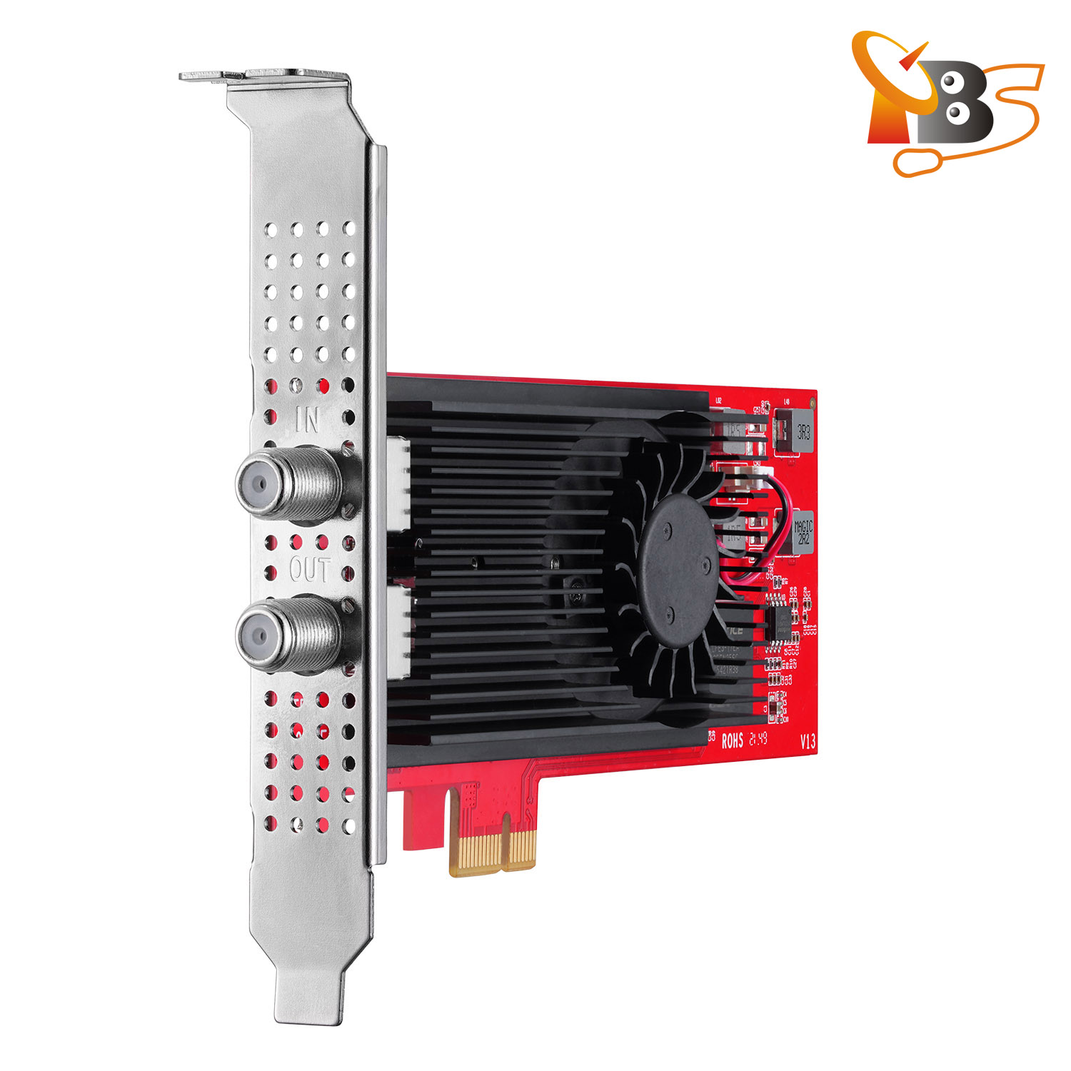 Tbs6209se DVB-T2/C2/T/C/ISDB-T 8 TV Tuner Pci-E Card for IPTV