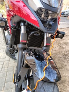 Protector de Horquilla Delantera para Motocicleta <span class=keywords><strong>Honda</strong></span> NC750 NC750S <span class=keywords><strong>NC750X</strong></span> NC700 S/X NC700S NC700X, Cubierta Protectora Absorbente de Impactos - Product Image 4
