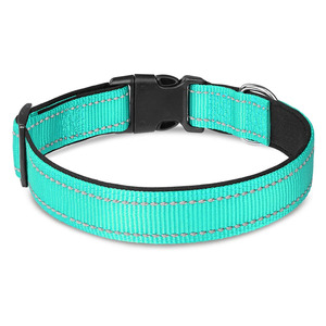 Direktverkauf Nylon-Hundehalsband mit Weicher Neopren-Polsterung und Atmungsaktivem Verstellbarem Hochwertigem Robustem Premium-Hundehalsband - Product Image 1