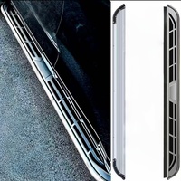 Marchepieds universels en acier inoxydable, prix d'usine, accessoires de voiture, marchepieds latéraux noirs