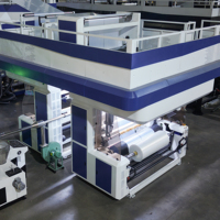 Máquina Extrusora de Película Soplada de Coextrusión de 3 Capas ABC, Máquina de Soplado de Película para Embalaje, Maquinaria Plástica de Alto Rendimiento