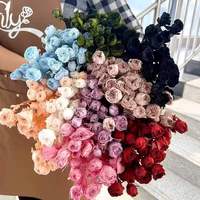Buket Mawar Segar Awet Grosir Tahan Lama 3-5 Tahun untuk Dekorasi Hari Valentine, Hari Ibu, Wisuda