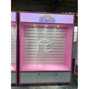 Schoonheid Vitrinekast Cosmetica Showcase Winkel Supply Cosmetische Kast Winkel Kast Interieur Voor Mall Make Retail