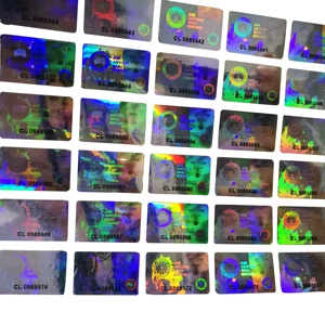 Personalizado corriendo números etiqueta engomada <span class=keywords><strong>de</strong></span> holograma etiqueta hacer su propio holograma <span class=keywords><strong>de</strong></span> seguridad pegatinas con buena calidad - Product Image 4