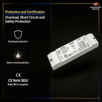 Driver LED à courant constant DALI CCT 12W 100-450mA DA-12A-2