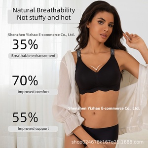 <span class=keywords><strong>Sujetadores</strong></span> de mujer de talla grande europea americana <span class=keywords><strong>cómodos</strong></span> sin costuras sin cables Push-Up Side Breast Reduction para <span class=keywords><strong>Amazon</strong></span> Cross-Border - Product Image 5