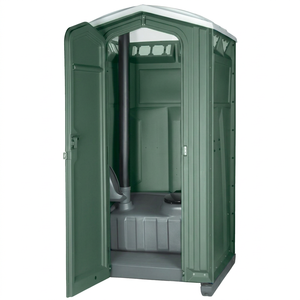 Cabine de toilette portable en plastique, solution moderne et durable pour les événements et les appartements - Product Image 1
