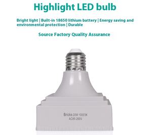 Puce <span class=keywords><strong>LED</strong></span> haute puissance 15W Source de lumière SMD E27 Globe d'éclairage domestique (modèle A60) Grand carré en aluminium PC solaire EMC en plastique - Product Image 4