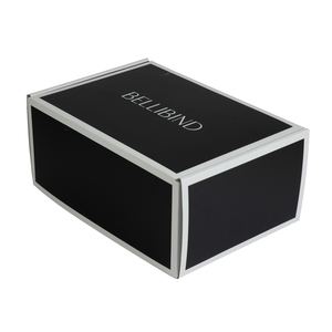 Boîte d'expédition en carton ondulé personnalisée avec insert pour ensemble de soins de la peau, emballage de flacon en verre, coffret cadeau cosmétique de luxe avec séparateur - Product Image 6