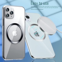 2023 Portable universel sans fil chargeur PC magnétique métal anneaux 3M autocollant adhésif téléphone montage trépied portefeuille support magnétique