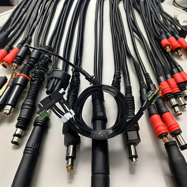 Industrial Grade Custom Wire Harness Assembly OEM Heat Shrink Tubing Copper Conductor Automotive Wiring Harness 600V Rated PVC