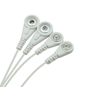 สาย ECG ทางการแพทย์ปุ่มสแน็ปขั้วไฟฟ้าตัวผู้สองถึง3.5มม. แบบสแน็ปสำหรับผู้หญิง - Product Image 3