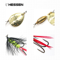Nouvelle Leurre de Pêche Spinner Hessen en Promotion 80mm 6g pour lancer longue distance, leurres nageurs pour eau douce, pour Brochet et Saumon