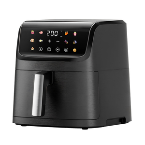 <span class=keywords><strong>Friteuse</strong></span> à air numérique multifonctionnelle intelligente en acier inoxydable carrée de 7 L avec écran tactile 10 programmes ETL GS CE CB RoHS LFGB - Product Image 6