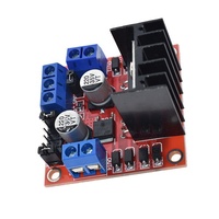 L298N Module de carte de pilotage de moteur pour moteur pas à pas DC, accessoire de robot de véhicule intelligent