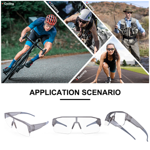 <span class=keywords><strong>Gafas</strong></span> de Sol Fotocromáticas TR90 con Protección UV400, Montura de Alta Calidad, Lentes de una Pieza, Estilo Envolvente, Compatibles con <span class=keywords><strong>Gafas</strong></span> Graduadas - Product Image 5