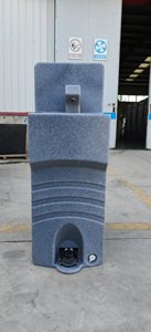 Station <span class=keywords><strong>de</strong></span> lavage des mains portable, autonome, extérieure, en HDPE, écologique, durable, pour maisons conteneurs - Product Image 3