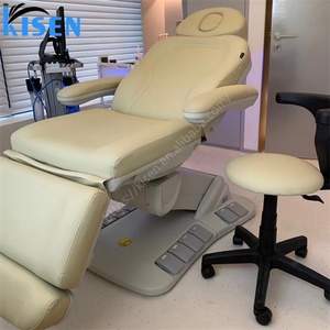 Fauteuil de soin esthétique électrique luxueux KISEN, lit de spa facial, 4 moteurs, mobilier de salon de beauté, lit de massage électrique rotatif - Product Image 2