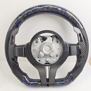 <span class=keywords><strong>Volante</strong></span> Deportivo <span class=keywords><strong>M</strong></span> Performance de Fibra de Carbono Forjada con Pantalla LED para F10 F20 F30 F31 F32 F36 M3 F80 M4 F82 M2 F87 X5 E70 E90 E92 - Product Image 2