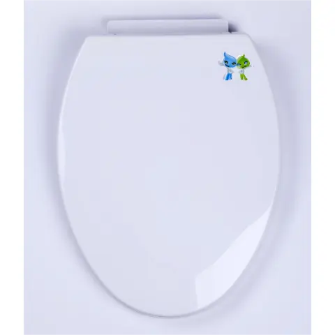 American design 19 inches elongated soft close toilet seat