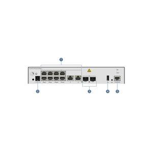 Controlador de Acceso Inalámbrico AirEngine 9703-H-T 02355URD con 8 Puertos GE, 16 Puertos SFP+ 10GE y 2 Puertos QSFP+ 40GE - Product Image 1