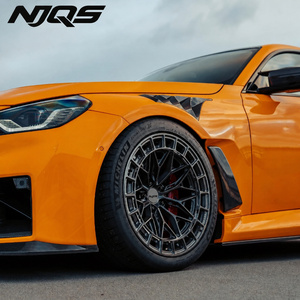 Rines NJQS Forjados de Diseño Cóncavo Profundo de 18, 19, 20 y 21 Pulgadas, 5x114.3, 5x120, 5x112 para Autos de Pasajeros, Compatibles con BMW X5/X6/M2/M3, Audi y <span class=keywords><strong>Shelby</strong></span> - Product Image 4