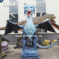 Statue de Dragon, décoration de famille, taille de vie, prévente
