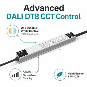 Variateur DALI PE-IL60DV24 <span class=keywords><strong>CV</strong></span> 60W IP42, pilote LED dimmable DALI pour bandes LED, système de contrôle d'éclairage sans scintillement - Product Image 2
