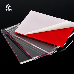 Factory Wholesale Price Different Thickness Customized Size Colored Clear Acrylic Sheet For Decoration Advertising