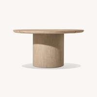Ensemble de tables et de chaises d'extérieur Hangkai Villa, jardin, terrasse, bois de teck, résistant aux intempéries, détente en resort