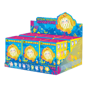 Auténticas Figuras de Peluche de la Serie TOP TOY Gyun Gyun Ocean Adventure en Caja Sorpresa, Muñecos Lindos y Adorables, Regalos Coleccionables - Product Image 1