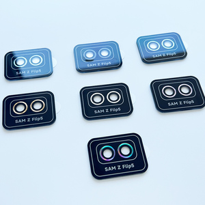 Per Samsung per Galaxy S23 Ultra protettore della fotocamera Anti-graffio vetro temperato pellicola anelli metallici compatibile per Samsung Z <span class=keywords><strong>Mob</strong></span> - Product Image 5