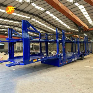 China Fabrik Nizza Qualität europäischer Standard Doppeldeck-Hauler-Anhänger Transportfahrzeug Hersteller Autotransporter-Anhänger