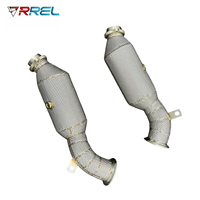 Tuyau d'échappement à 200 cellules compatible avec Rolls-Royce Ghost 6.6L V12 Twin Turbo