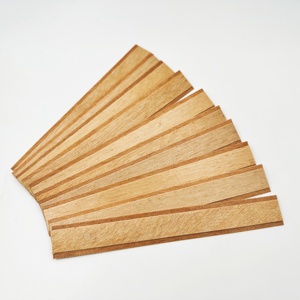 Mèches doubles en bois faites à la main et base en métal, tailles personnalisées, prix direct usine - Product Image 1