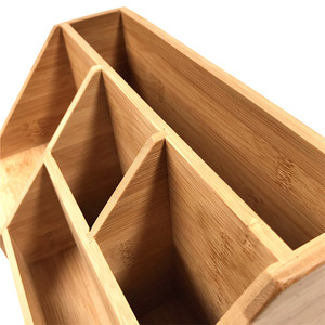 Đa chức năng tre Máy tính để bàn văn phòng phẩm tổ chức hoàn toàn lắp ráp gỗ Văn phòng Chủ bút hộp với ngăn kéo - Product Image 6