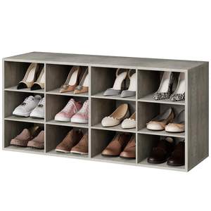 Populaire en bois moderne Rectangle étagère à chaussures organisateur boîte avec armoire de rangement pour entrée couloir salon maison organisateur - Product Image 1