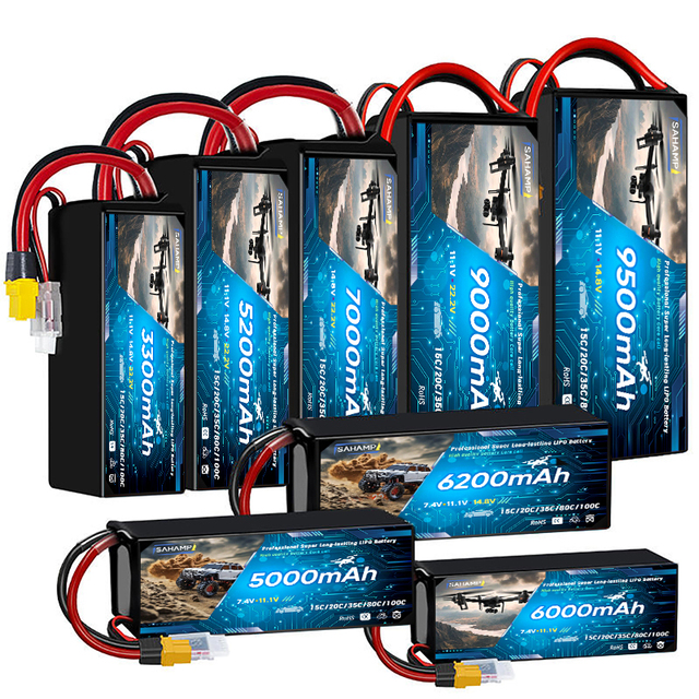 22.2V 8S High Battery Pack 25C-100C 4000mAh-10000mAh High Safety for Agricultural Spraying Drone UAV UN38.3 OEM ODM