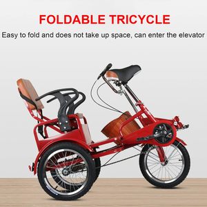 Triciclo para Adultos Outroad, Bicicleta Plegable para Personas Mayores, Bicicletas de 3 Ruedas para Adultos Mayores, Mujeres y Hombres, para Compras, Picnic y Deportes al Aire Libre - Product Image 4