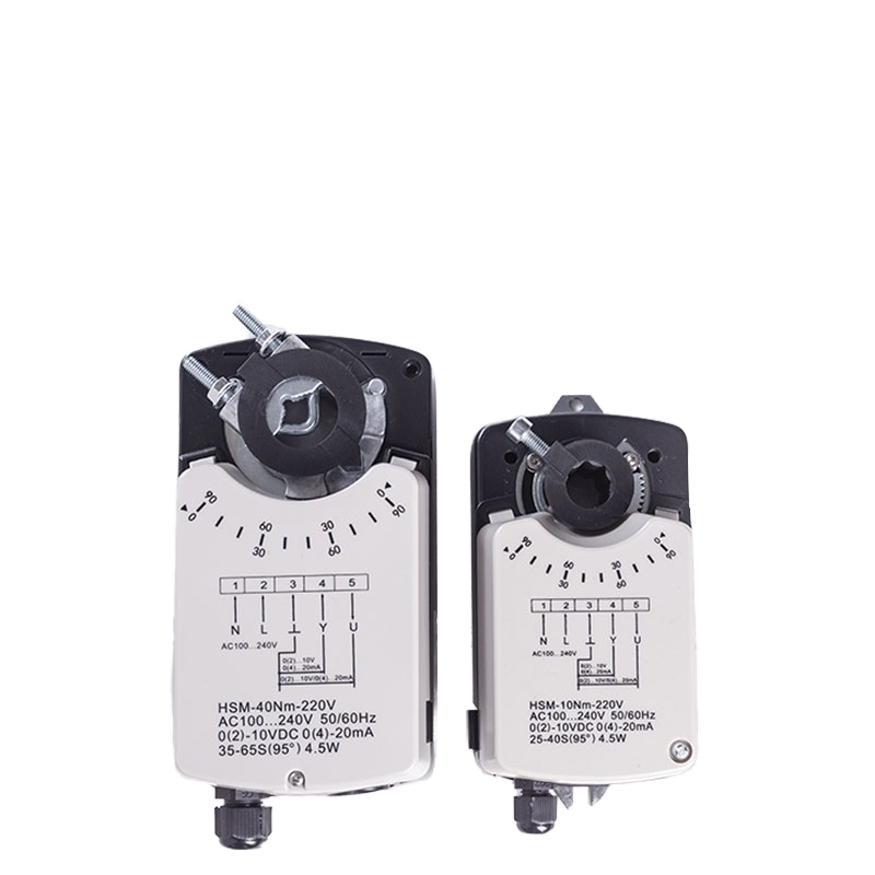 Системы HVAC 10N 25N 40N DC24V/AC220V Совместимость с воздушным управлением аналоговый привод демпфера сигнала