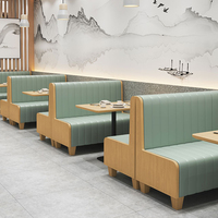 Canapé de restaurant moderne pour hôtel, tailles personnalisées