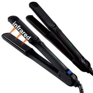 Alaciadora de titanio 450F, tecnología iónica profesional, planchas de cabello di alisado, planchas planas personalizadas - Product Image 1