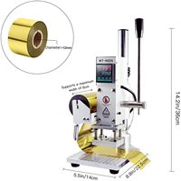 Petite Machine Manuelle d'Estampage à Chaud Numérique