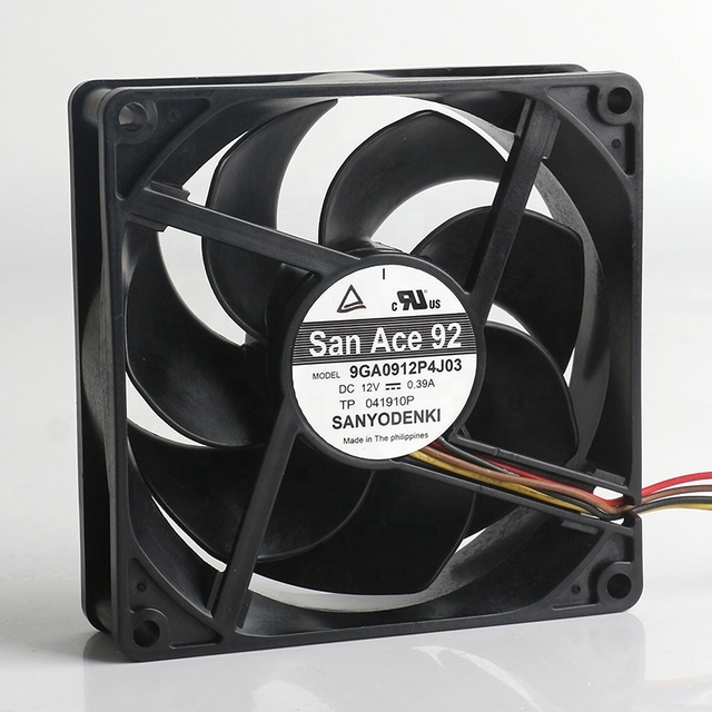 Sanyo 5V 24V 48V DC 12V 0.39A AC EC 9025 90X90X25MM 9CM Projector Double Ball High air Volume Four-wire 9GA0912P4J03 Cooling Fan
