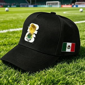 Gorra de Béisbol con la Bandera Nacional de México 2026, Gorra Casual Ajustable para Uso Diario y Deportivo - Product Image 3