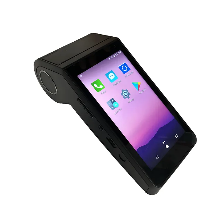 Tableta inteligente 4G LTE, Android, pantalla táctil portátil, Terminal POS con impresora térmica para pedidos de alimentos en línea