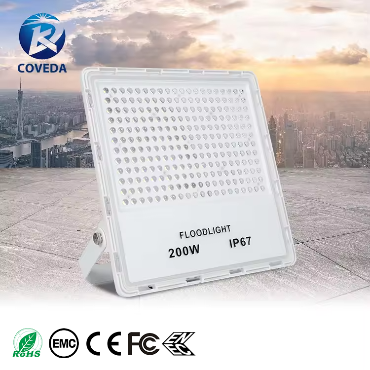 VRTOGTHE Outdoor LED Floodlight, 50 W – 5000 LM Outdoor LED Spotlight, 7000 K Cool White Outdoor Lighting, IP67 Waterproof LED Security Lighting For Factories, Workshops, Lands, Garages - View #4